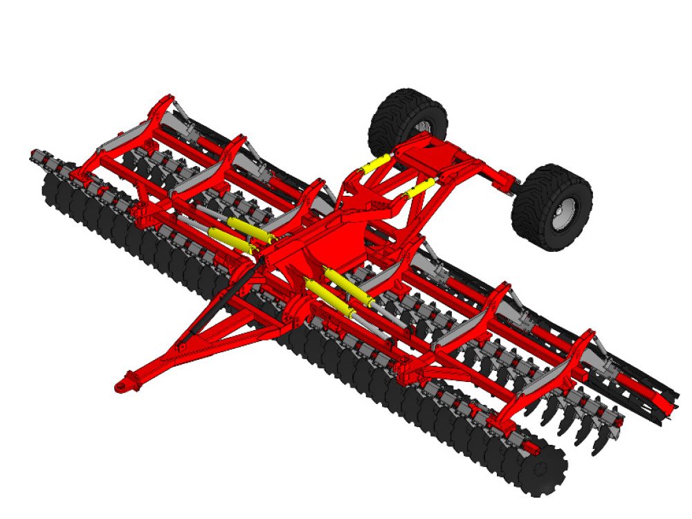 Борона дисковая (лущильник) Кронос-8000