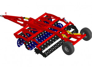 Борона дисковая (лущильник) ЛДЭ-7000ПБ
